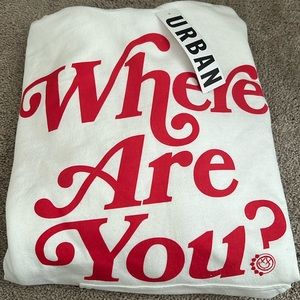 NWT UO Blink 182 hoodie sweatshirt size Med